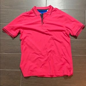 dark pink polo